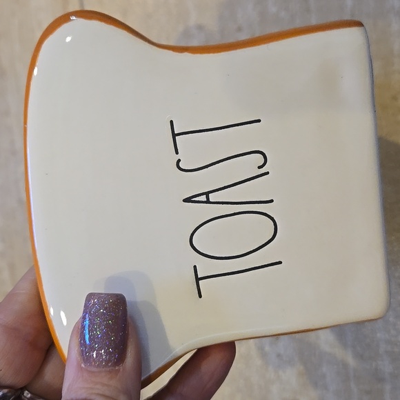 Rae Dunn Artisan Collection by Magenta "Toast" Stand - Picture 2 of 7